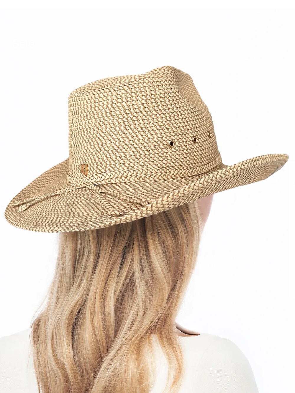 Eric javits Bonanza Straw Western Hat - Picture 4 of 9
